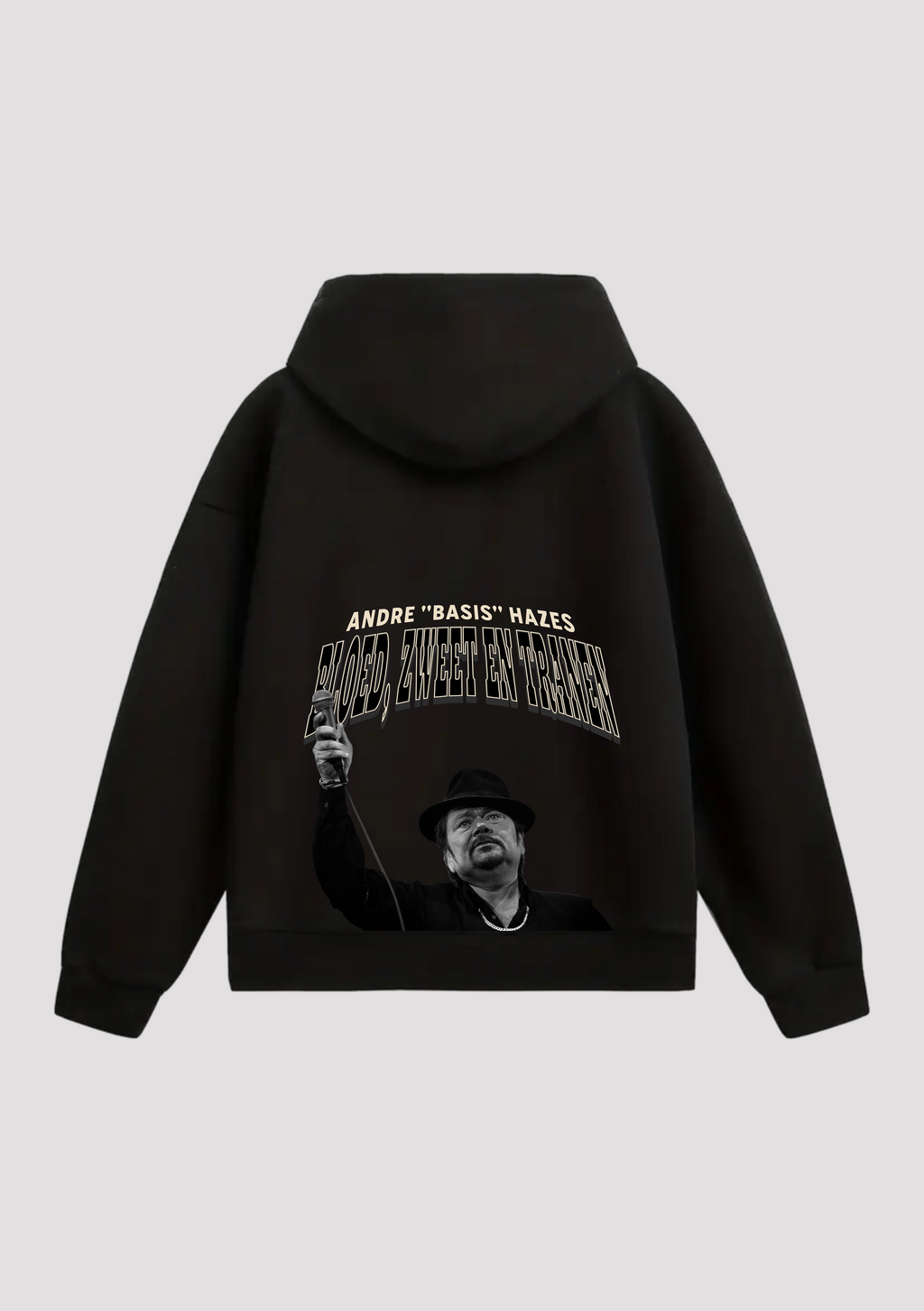 Andre ‘’Basis’’ Hazes - Oversized Hoodie Achterafdruk