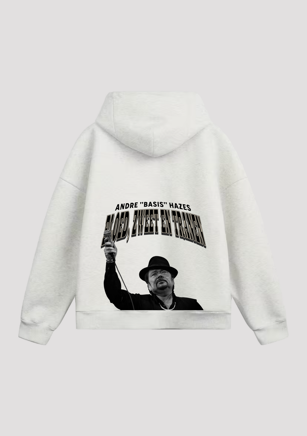 Andre ‘’Basis’’ Hazes - Oversized Hoodie Achterafdruk