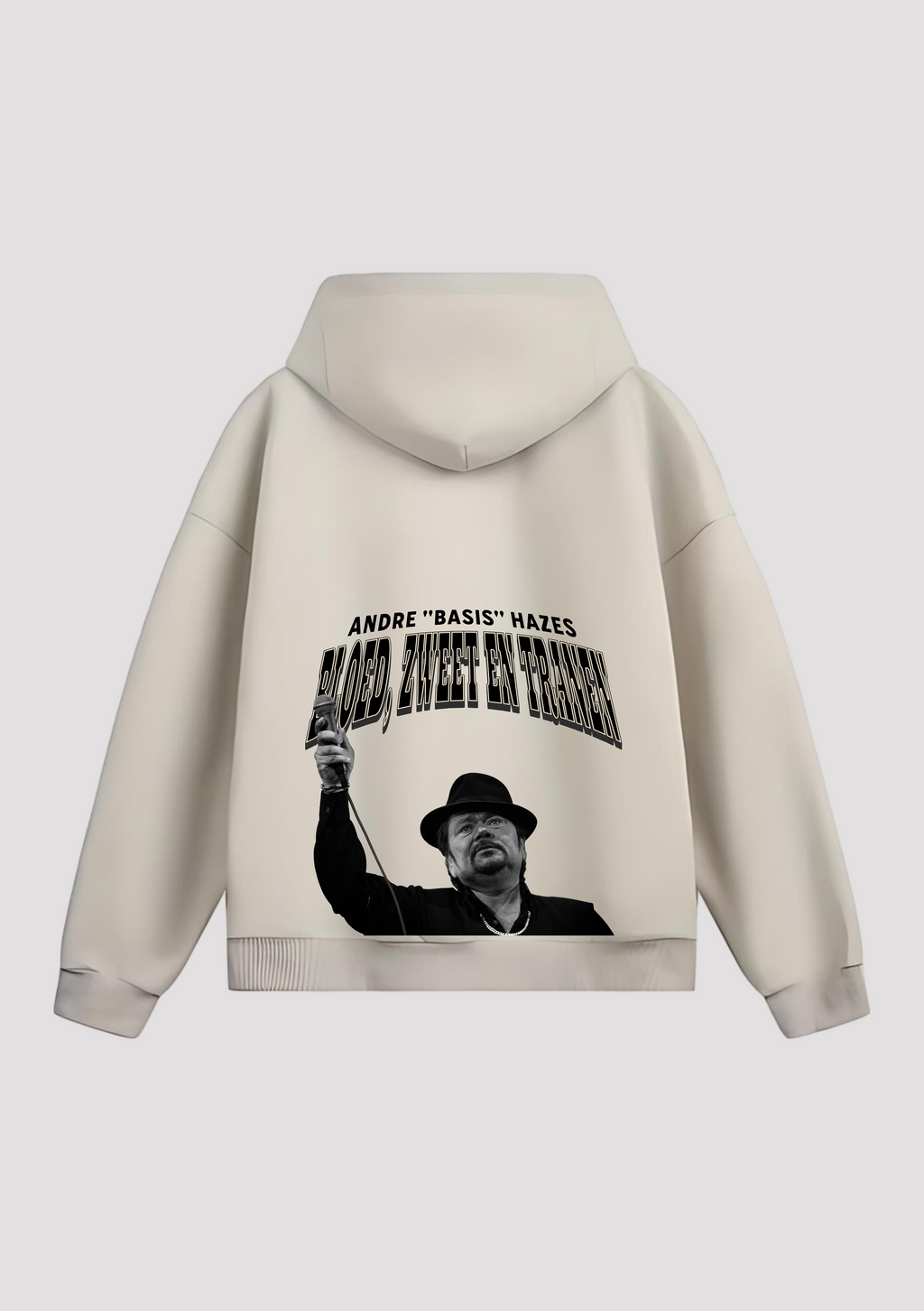 Andre ‘’Basis’’ Hazes - Oversized Hoodie Achterafdruk