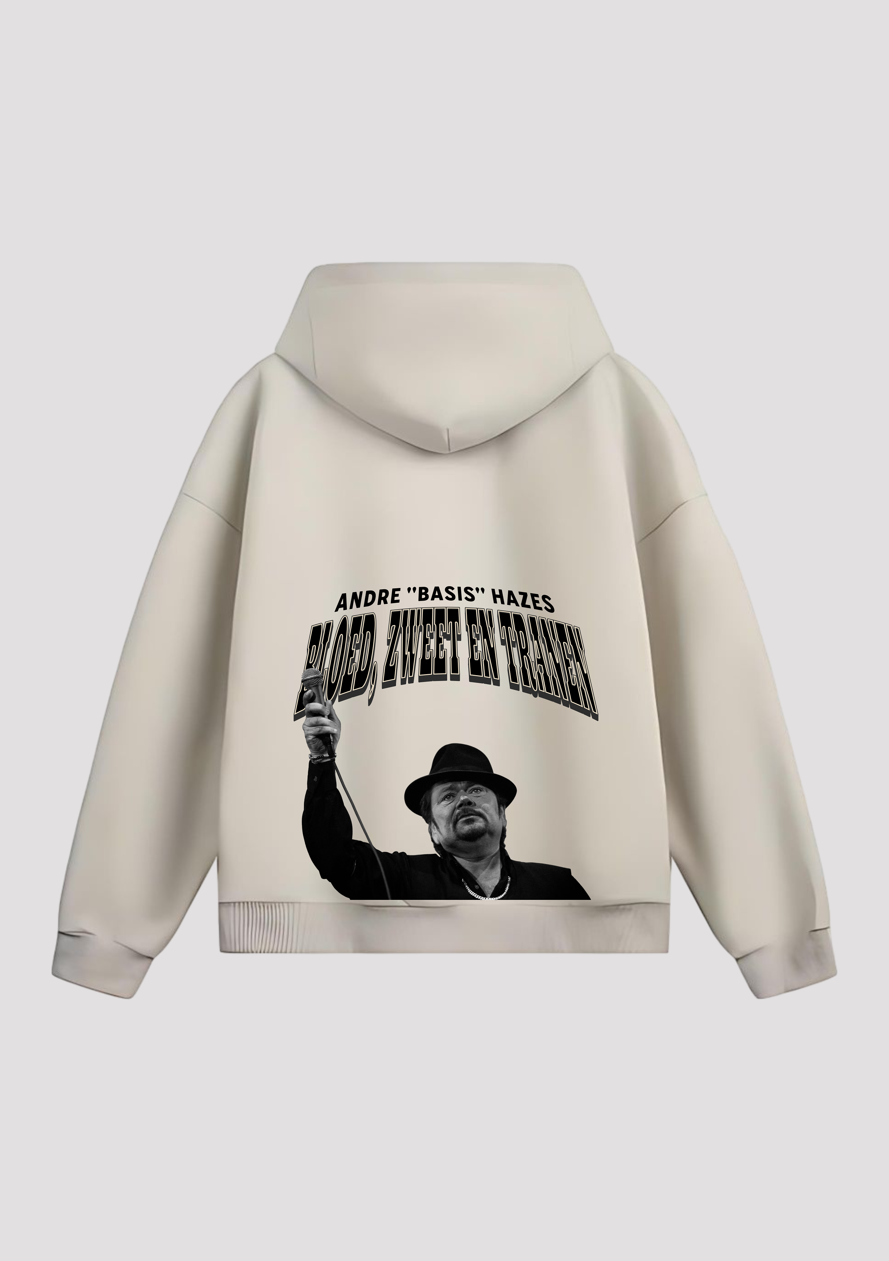 Andre ‘’Basis’’ Hazes - Oversized Hoodie Achterafdruk